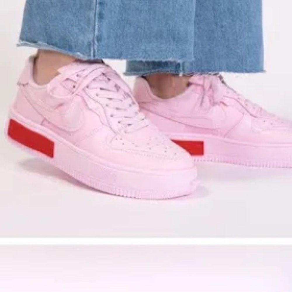 Nike💕Air Force 1 Fontanka 'Valentine's Day' DA7024-600 - Pink Foam - Wmns Sz 9